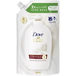 Dove Supreme Fine Silk Kremowe mydło w płynie opakowanie uzupełniające 500 ml