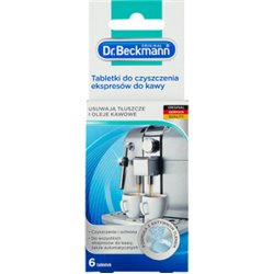 Dr. Beckmann Tabletki do czyszczenia ekspresów do kawy 6 x 1,6 g
