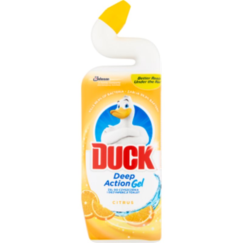 Duck Deep Action Citrus Żel do czyszczenia i dezynfekcji WC 750 ml
