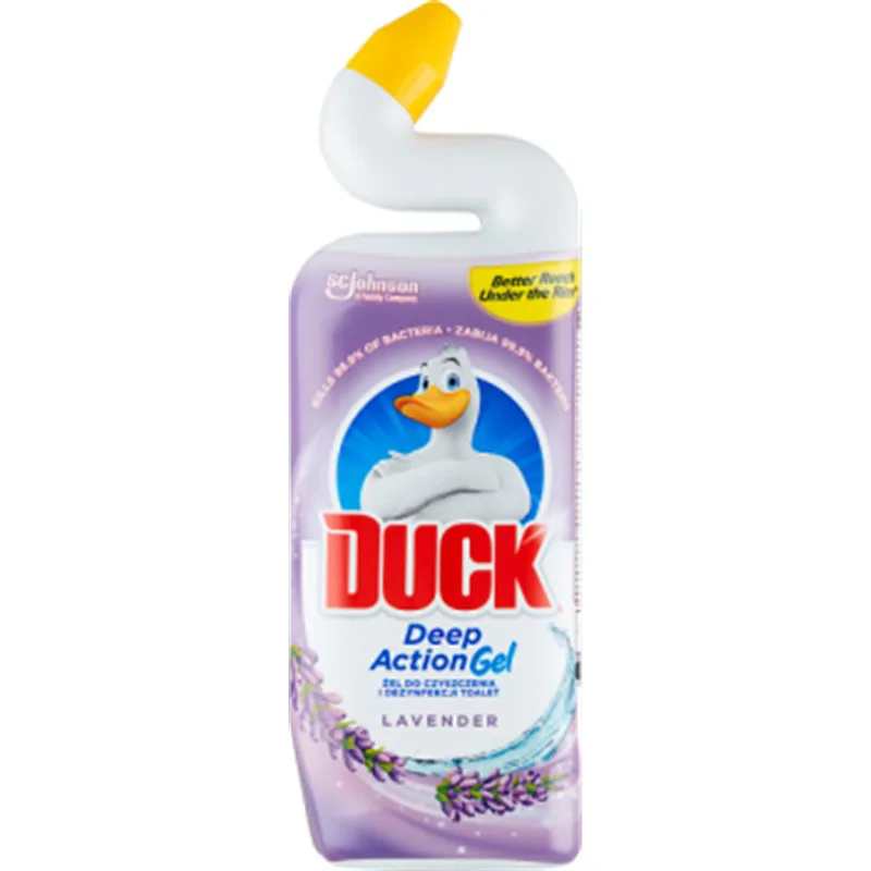 Duck Deep Action Lavender Żel do czyszczenia i dezynfekcji toalet 750 ml