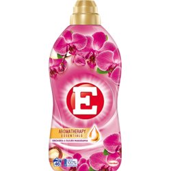 E Aromatherapy Essentials Płyn do płukania tkanin orchidea & olejek makadamia 1012 ml (46 prań)