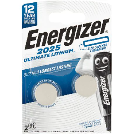 Energizer CR2025 3 V Baterie litowe 2 sztuki