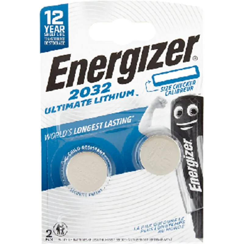 Energizer CR2032 3 V Baterie litowe 2 sztuki