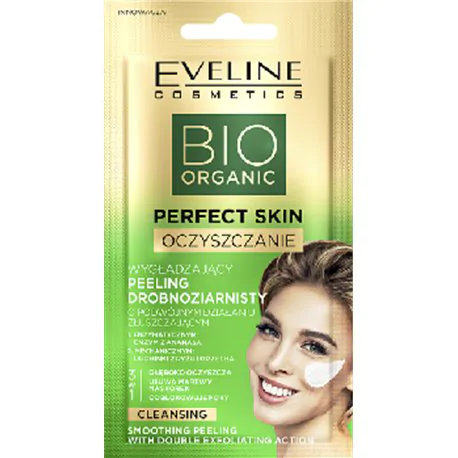 Eveline Bio Organic Perfect Skin Wygładzający peeling drobnoziarnisty