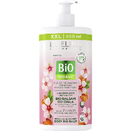 Eveline Bio Organic Ujędrniająco-odżywczy balsam do ciała z olejkiem migdałowym
