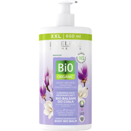 Eveline Bio Organic Ujędrniająco-regenujący bio balsam do ciała, Orchidea