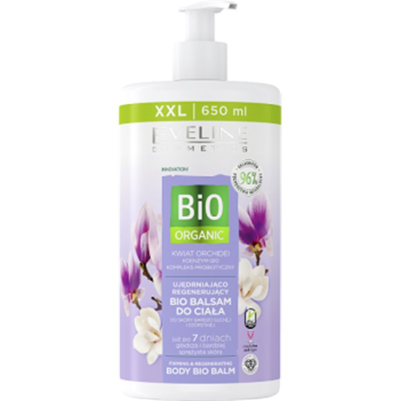 Eveline Bio Organic Ujędrniająco-regenujący bio balsam do ciała, Orchidea