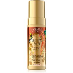 Eveline Brazilian Body rozświetlający złoty eliksir do ciała i twarzy 100ml