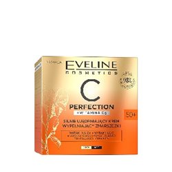 Eveline C Perfection Silnie ujędrniający krem wypełniający zmarszczki 50+