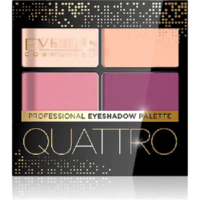 Eveline cień do powiek Quattro Eyeshadow paletka nr 03