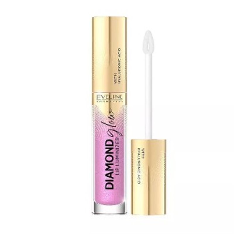 Eveline Diamond Glow Lip Luminizer Błyszczyk do ust Rose Violet 10