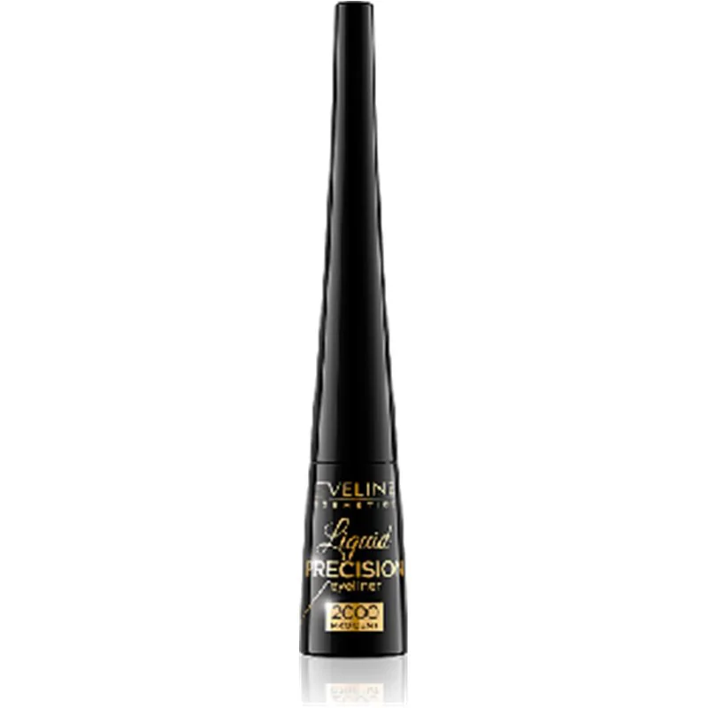 Eveline Eyeliner Liquid Precision czarny wodoodporny