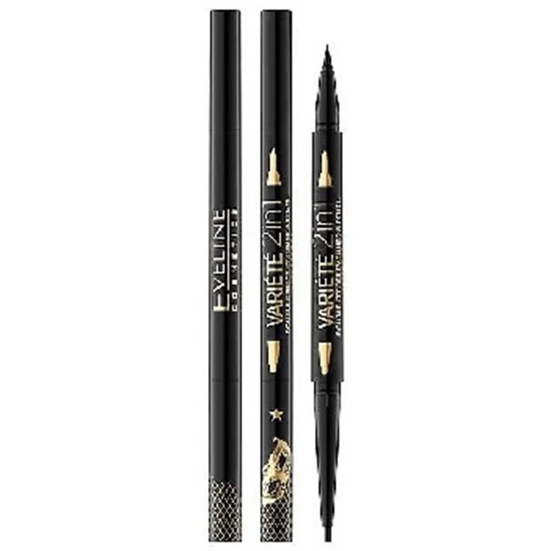 Eveline eyeliner Variete Double Effect 2w1