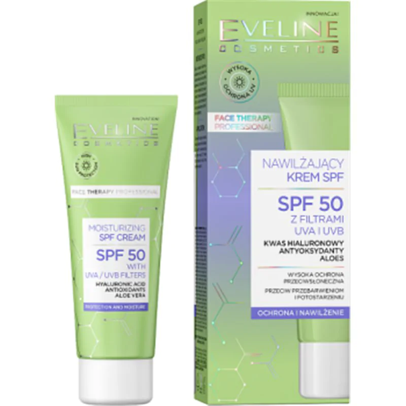 Eveline Face Therapy Professional Nawilżający krem SPF 50