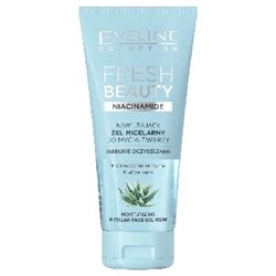 Eveline Fresh Beauty nawilżający żel micelarny do mycia twarzy z niacynami