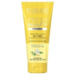 Eveline Fresh Beauty rozświetlający żel-krem do mycia twarzy z Witaminą C 150ml