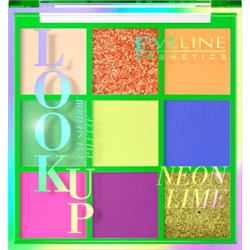 Eveline Look Up Paleta 9 cieni do powiek Neon Lime