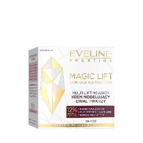 Eveline Magic Lift Contur Correction Multi-liftingujący krem modelujący owal twarzy na noc