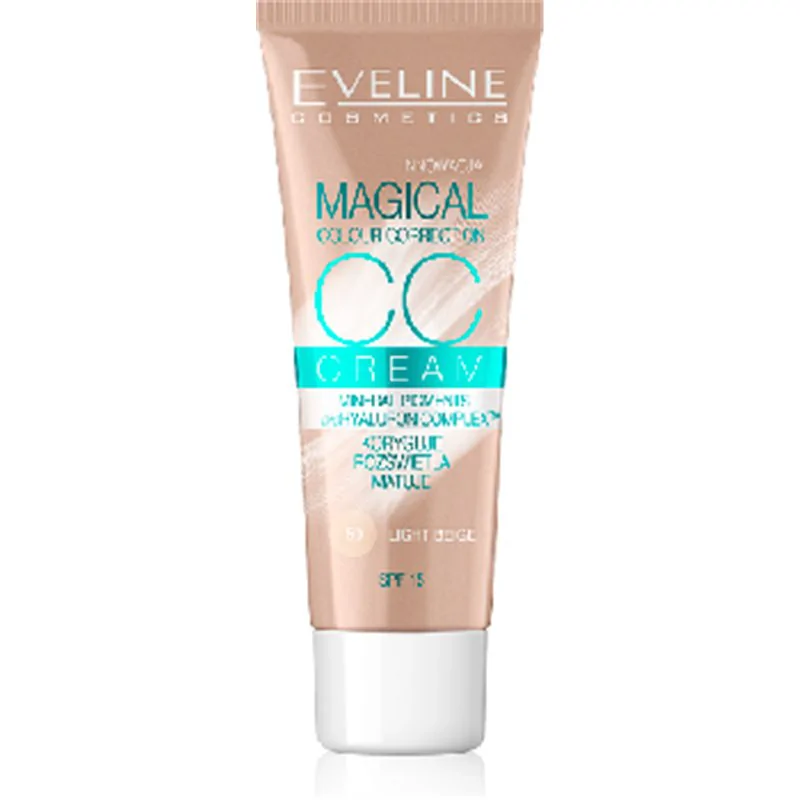 Eveline Magical Colour Correction CC podkład nr 50 Light Beige