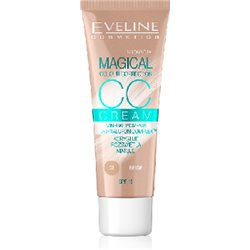 Eveline Magical Colour Correction CC podkład nr 53 Beige