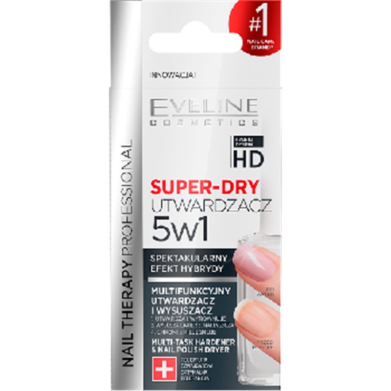 Eveline Nail Therapy utwardzacz lakieru Professional Super - dry 5w1