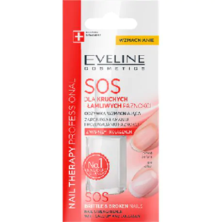 Eveline Odżywka wzmacniająca z wapniem i kolagenem SOS 12 ml