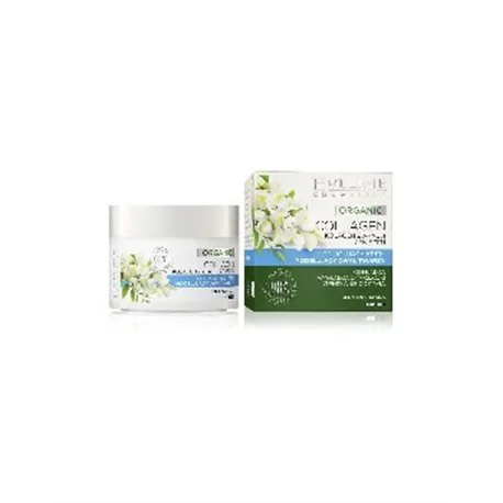 Eveline Organic Aloe + Collagen Nawilżająco-matujący żel do twarzy