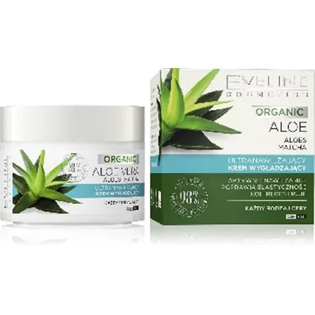 Eveline Organic Aloe Vera Ultranawilżający Krem wygładzający