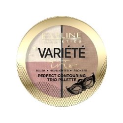 Eveline paleta cieni do konturowania Variete Medium nr02