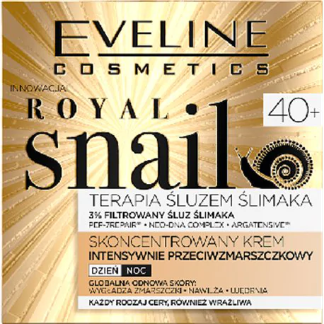 Eveline Royal Snail krem intensywnie przeciwzmarszczkowy 40+