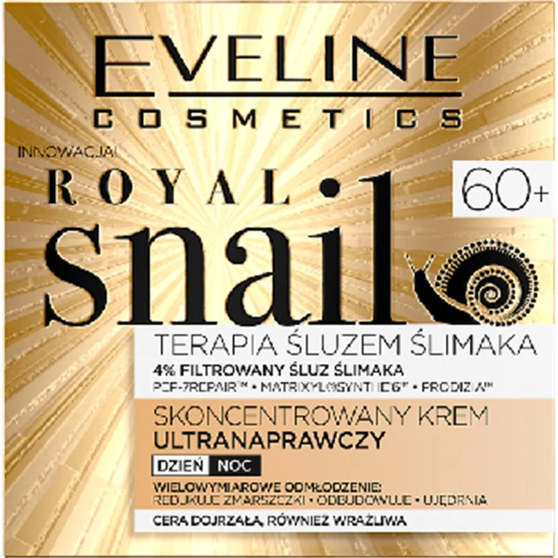 Eveline Royal Snail Skoncentrowany krem ultranaprawczy 60+