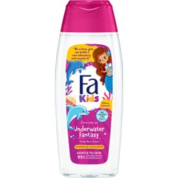 Fa Kids Underwater Fantasy Żel pod prysznic i szampon o zapachu słodkich jagód 400 ml