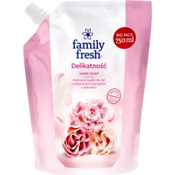 Family Fresh mydło do rąk Delikatność 750ml zapas