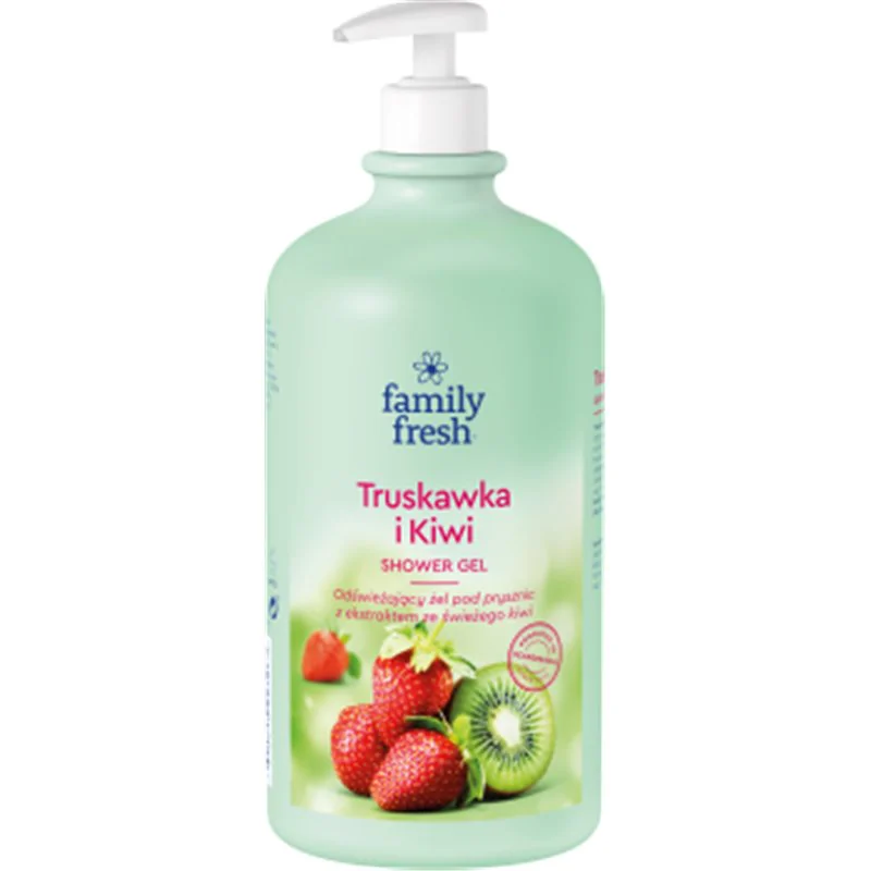 Family Fresh żel pod prysznic Truskawka 1l