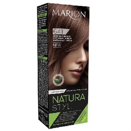Farba do włosów Marion Natura Styl 641 Kasztanowy Brąz