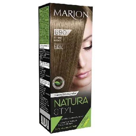 Farba do włosów Marion Natura Styl 690 Ciemny Blond