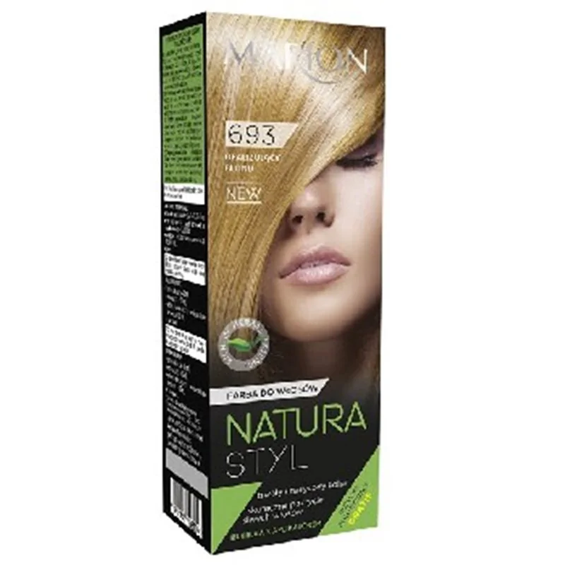 Farba do włosów Marion Natura Styl 693 Opalizujący Blond