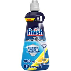 Finish Nabłyszczacz do zmywarki płyn cytrynowy 400 ml