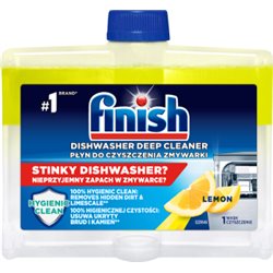 Finish płyn do czyszczenia zmywarki cytrynowy 250 ml