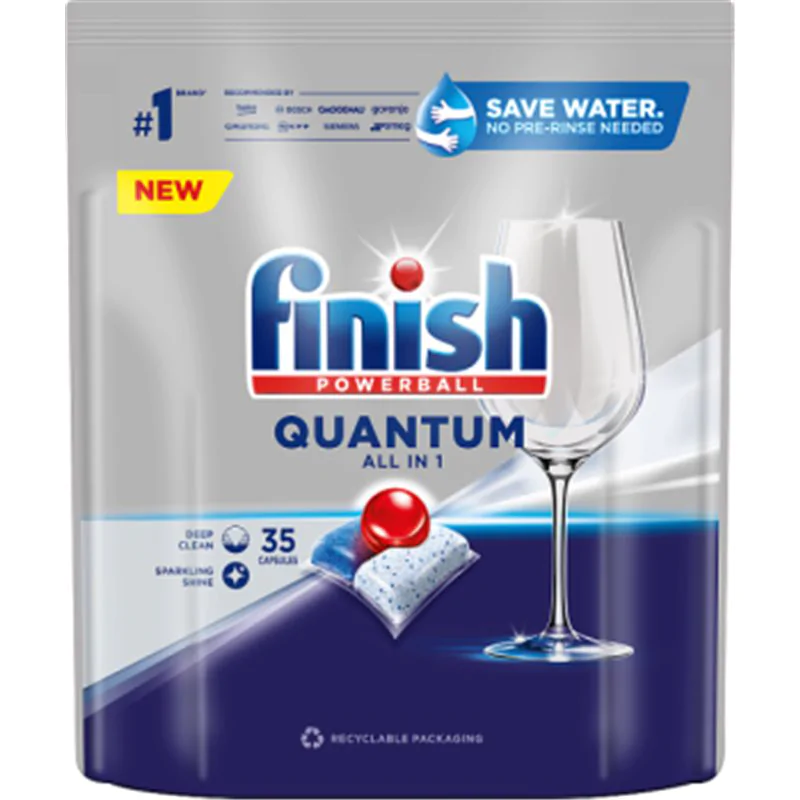 Finish Quantum Fresh Kapsułki do zmywarek 364 g (35 sztuk)