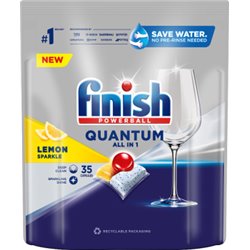Finish Quantum Lemon Kapsułki do zmywarek 364 g (35 sztuk)