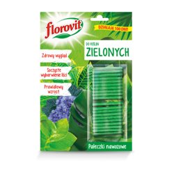 Florovit pałeczki nawozowe do roslin zielonych 20szt