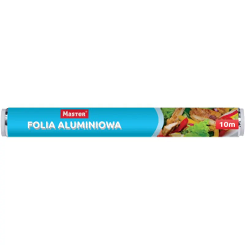 Folia aluminiowa 28cm* 10mb Master S001