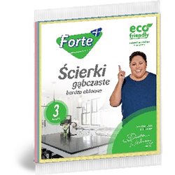 Forte+ Ścierki gąbczaste 3 szt.