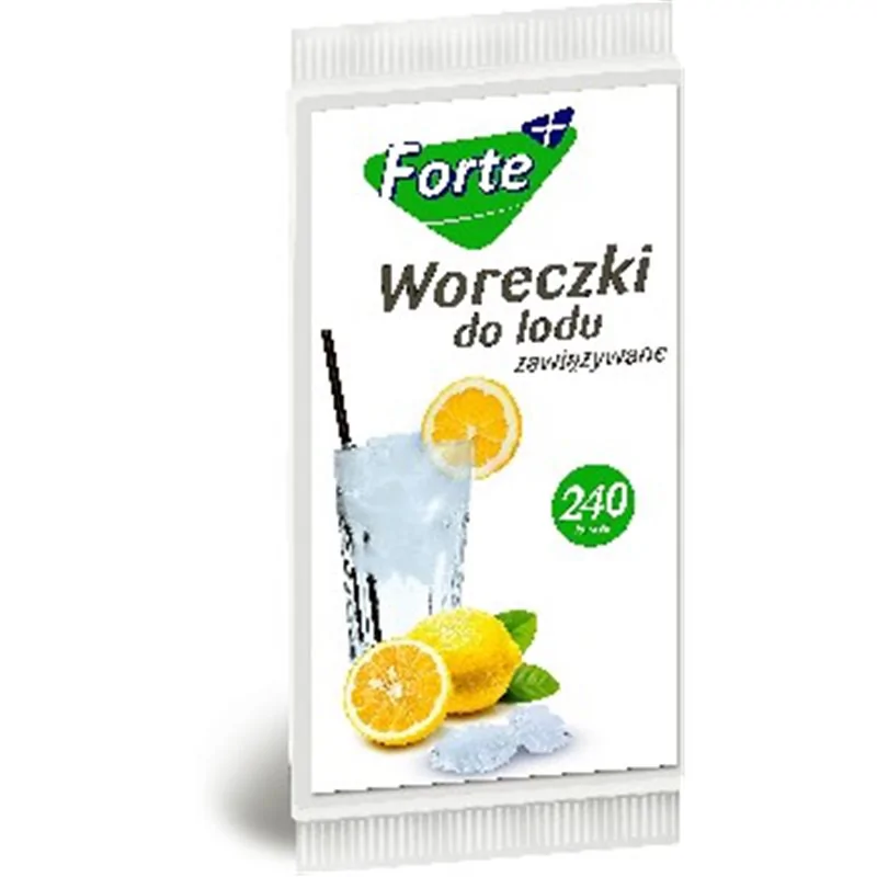 Forte+ Woreczki do lodu 240 kostek