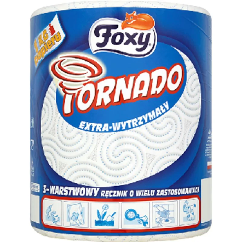 Foxy Tornado 3-warstwowy ręcznik papierowy