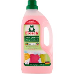 Frosch Ecological żel do prania tkanin kolorowych Owoc granatu 1500 ml