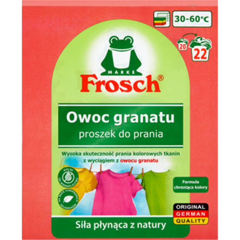 Frosch proszek do prania Owoc Granatu 1,45kg (22 prania)