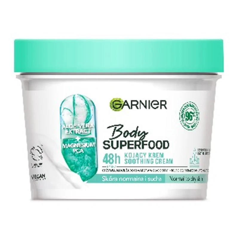 Garnier Body Superfood kojący krem Aloe 380ml