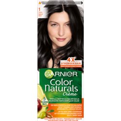 Garnier Color Naturals Creme Farba do włosów 1+ Ultragłęboka czerń